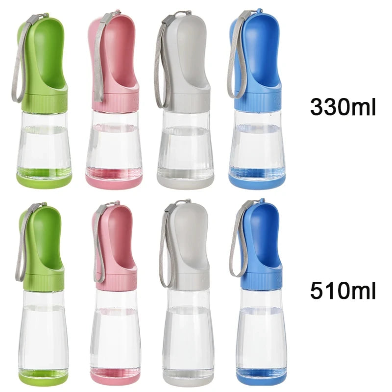2 In 1 Portable Dog Water Bottle